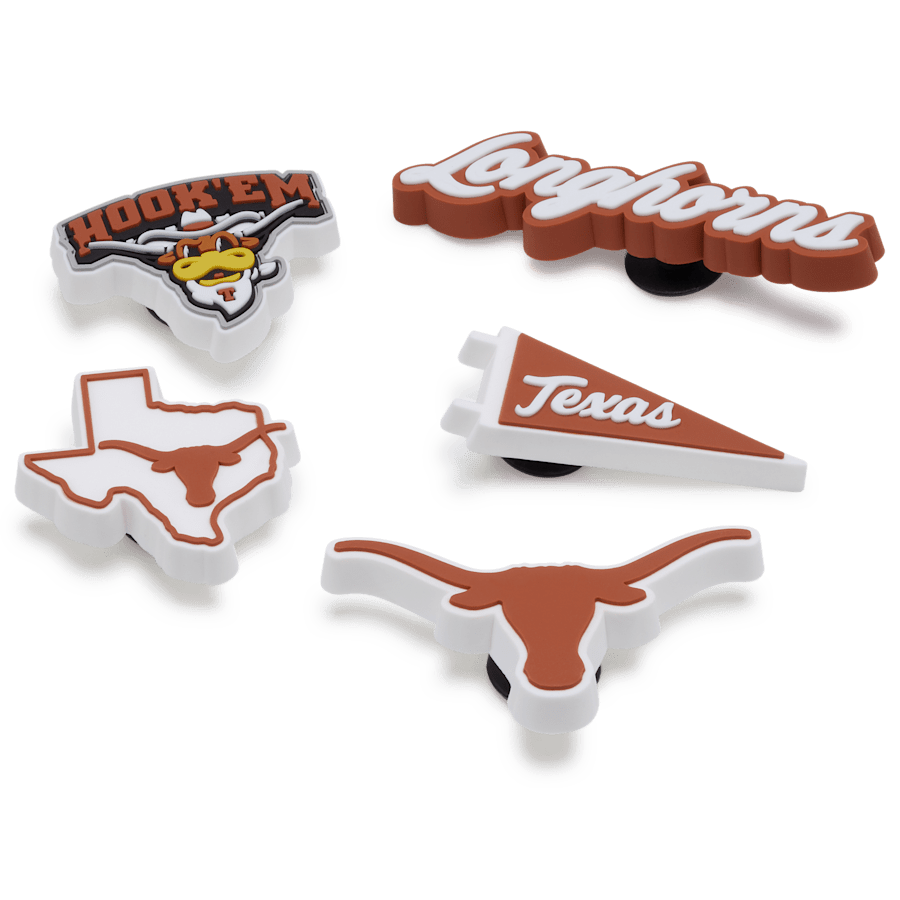 University of Texas 5 Pack Jibbitz™ charms - Crocs