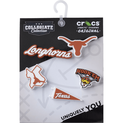 University of Texas 5 Pack Jibbitz™ charms - Crocs