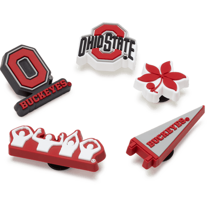 Ohio State University 5 Pack Jibbitz™ charms - Crocs