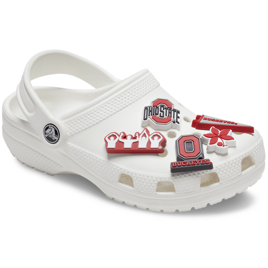 Ohio State University 5 Pack Jibbitz™ charms - Crocs