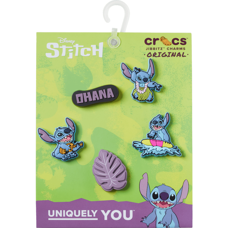 Stitch Tropical 5 Pack Jibbitz™ charms - Crocs