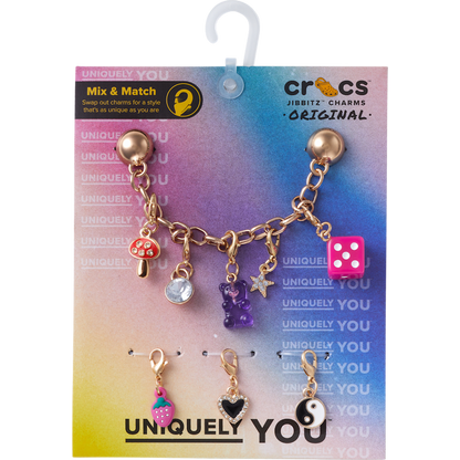 Custom Charm Chain 5 Pack Jibbitz™ charms - Crocs
