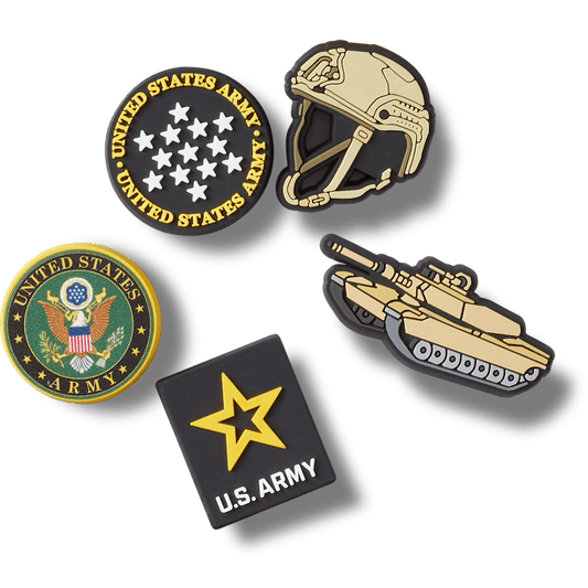 US Army 5 Pack 2 Jibbitz™ charms - Crocs