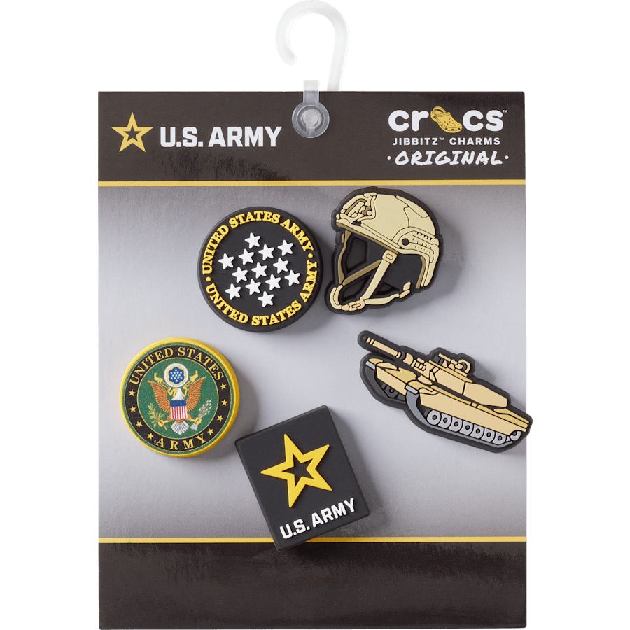 US Army 5 Pack 2 Jibbitz™ charms - Crocs