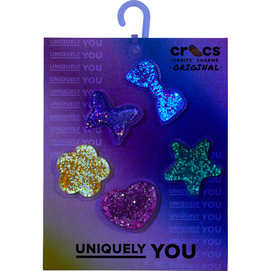 UV Changing Squish 5 Pack Jibbitz™ charms - Crocs