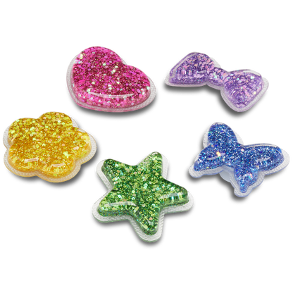 UV Changing Squish 5 Pack Jibbitz™ charms - Crocs
