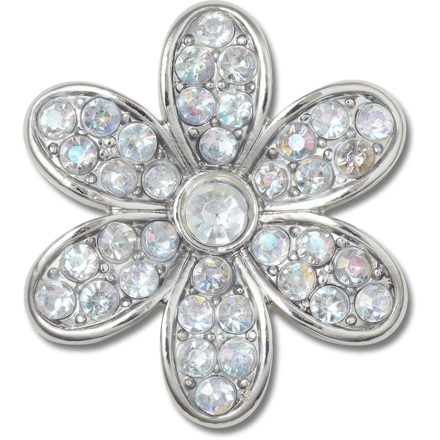 Silver Mnchrm Daisy 1 Jibbitz™ charms - Crocs