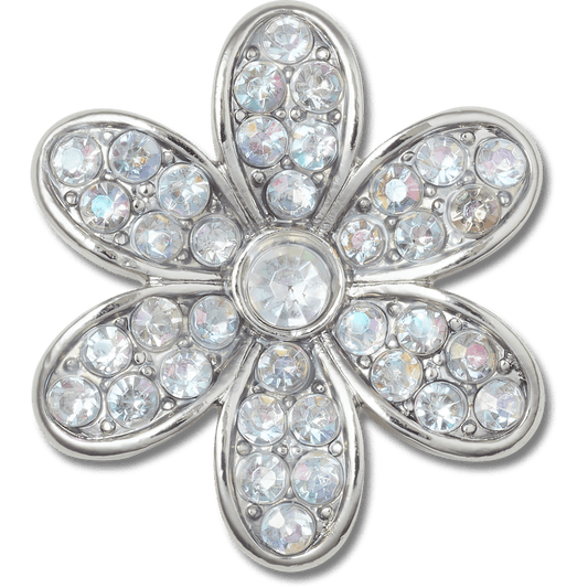 Silver Mnchrm Daisy 1 Jibbitz™ charms - Crocs