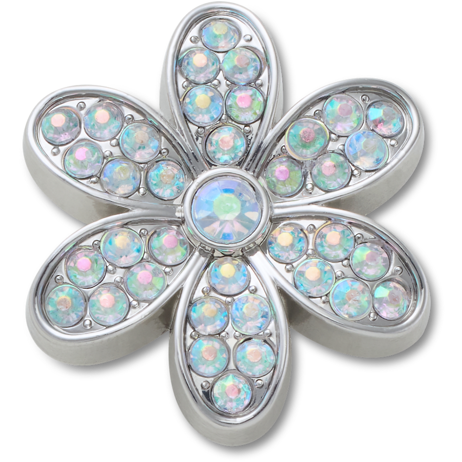 Silver Mnchrm Daisy 1 Jibbitz™ charms - Crocs
