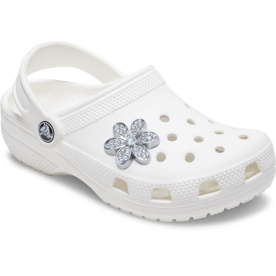 Silver Mnchrm Daisy 1 Jibbitz™ charms - Crocs