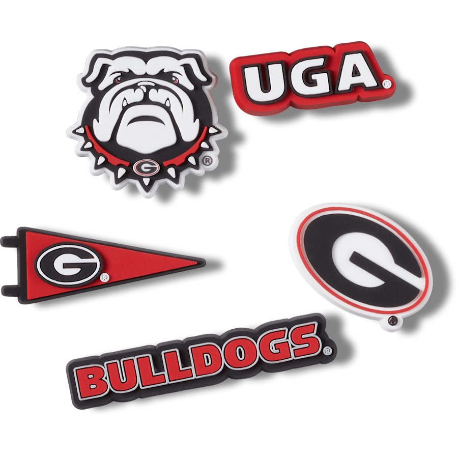 University of Georgia 5 Pack Jibbitz™ charms - Crocs