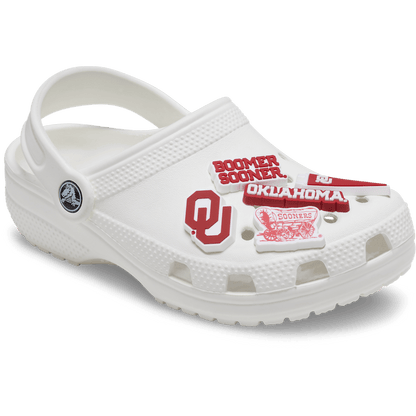 Univ of Oklahoma 5 Pack Jibbitz™ charms - Crocs