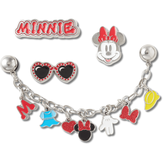 Minnie Mouse 5 Pack Jibbitz™ charms - Crocs