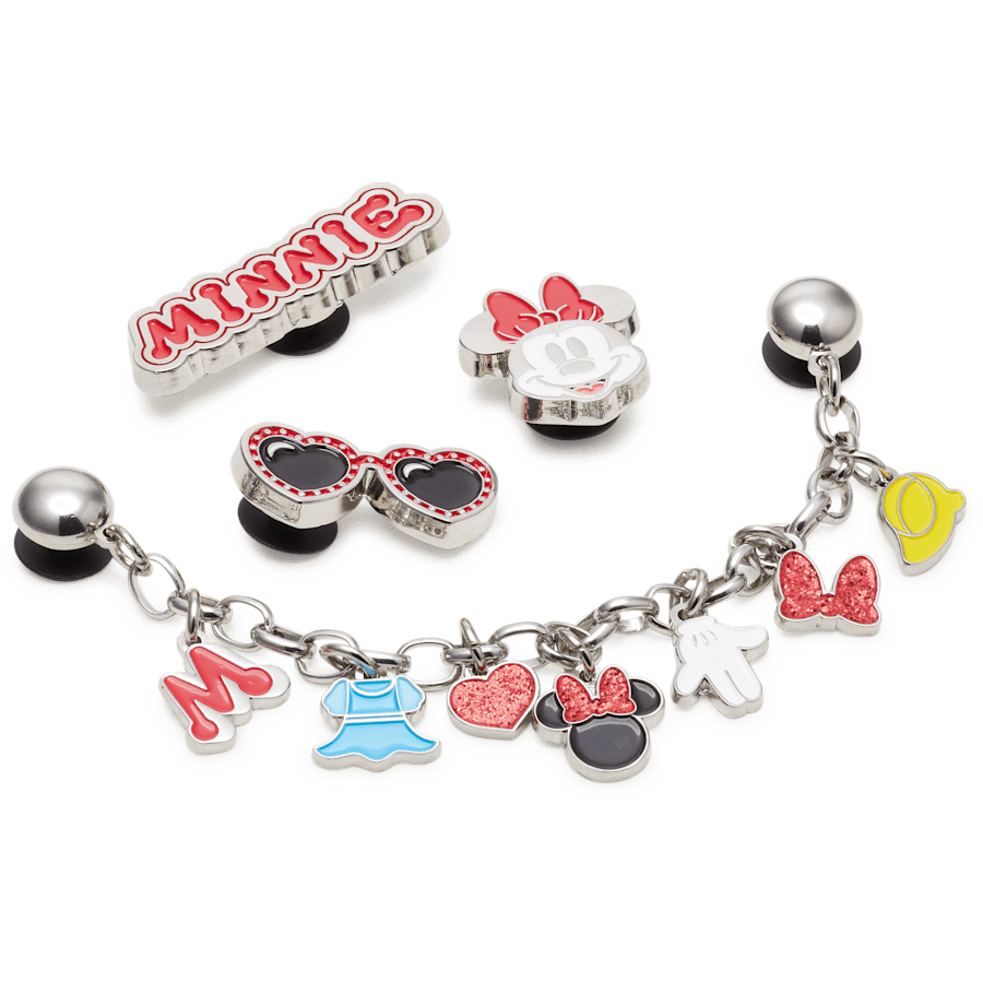 Minnie Mouse 5 Pack Jibbitz™ charms - Crocs