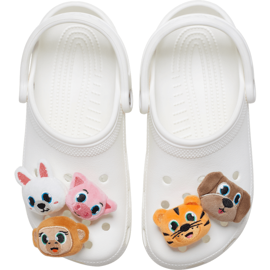 Fuzzy Animal 5 Pack Jibbitz™ charms - Crocs