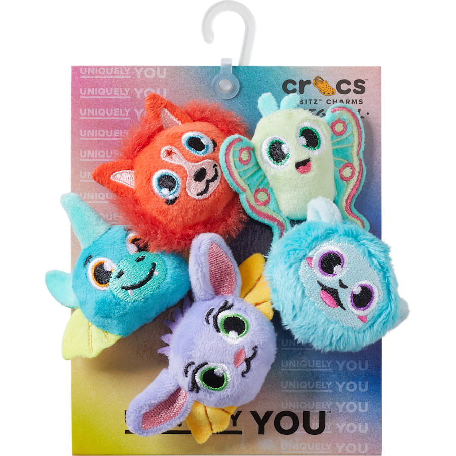 Fuzzy Fantasy Animals 5 Pack Jibbitz™ charms - Crocs