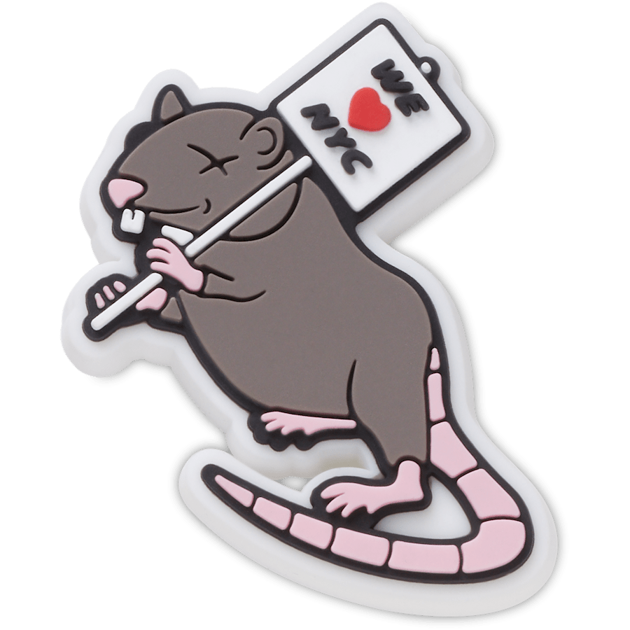 NYC Rats Run the City Jibbitz™ charms - Crocs