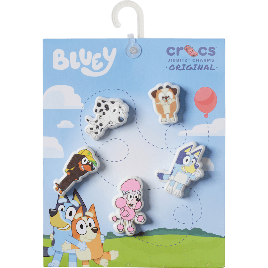 Bluey 5Pack Jibbitz™ charms - Crocs
