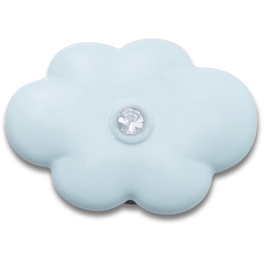 Blue Flower With Crystal Jibbitz™ charms - Crocs