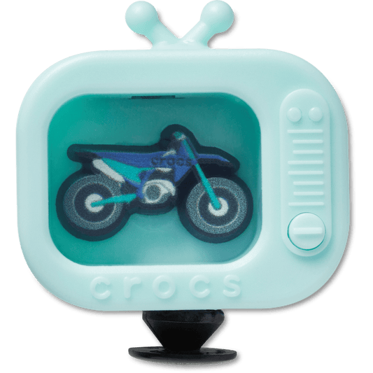 Motorcycle TV Flashlight Jibbitz™ charms - Crocs