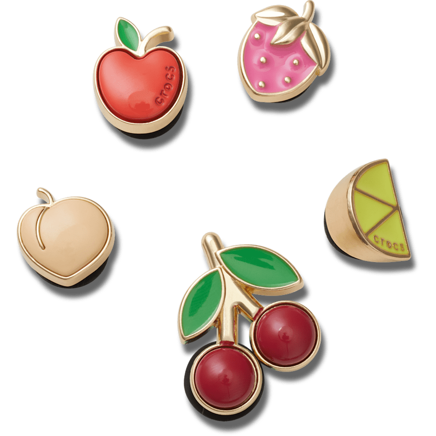 Elevated Fruits 5 Pack Jibbitz™ charms - Crocs