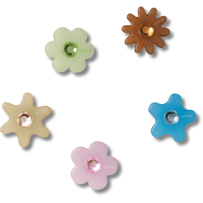 Enlighten Flower 5 Pack Jibbitz™ charms - Crocs