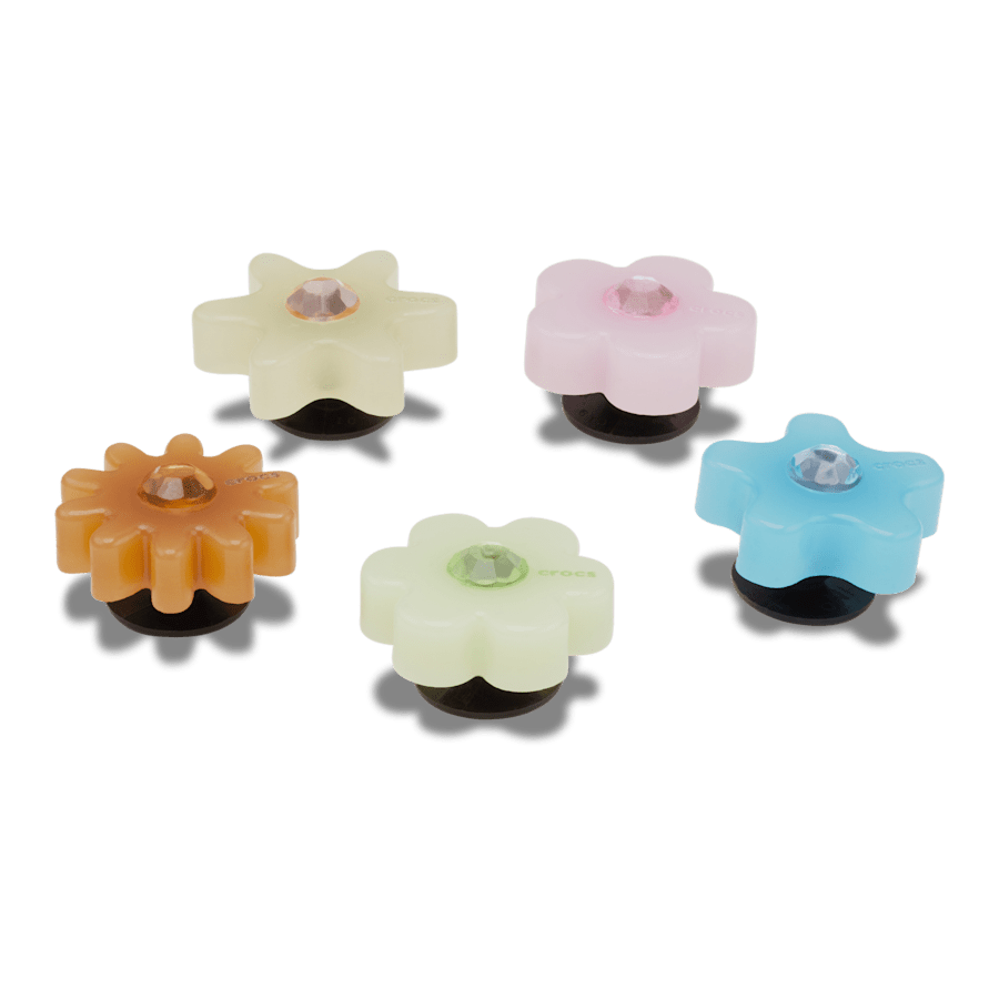 Enlighten Flower 5 Pack Jibbitz™ charms - Crocs
