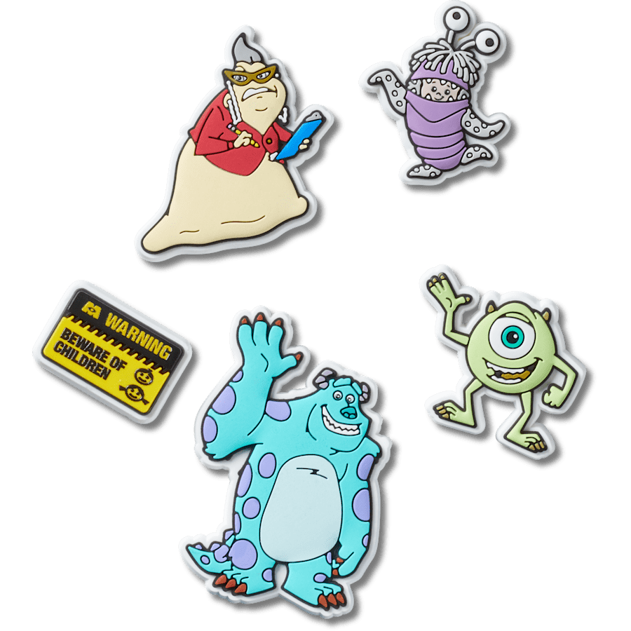 Monsters Inc 5Pck Jibbitz™ charms - Crocs