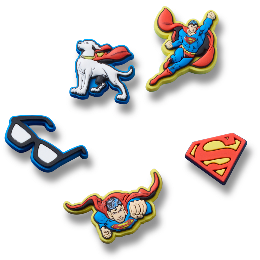 Superman 5 Pck Jibbitz™ charms - Crocs