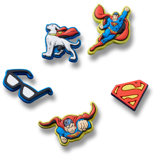 Superman 5 Pck Jibbitz™ charms - Crocs