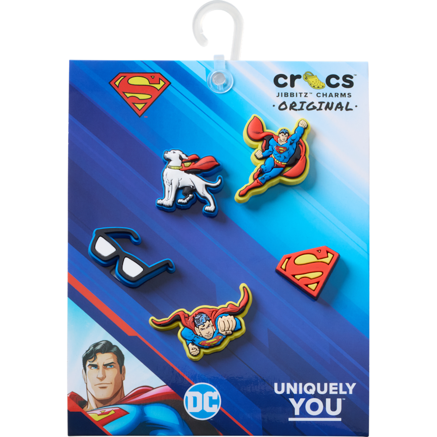 Superman 5 Pck Jibbitz™ charms - Crocs