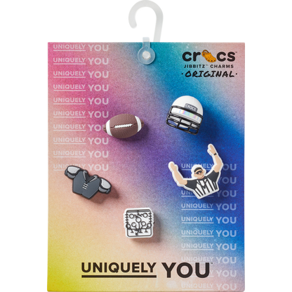 Football Team 5 Pack Jibbitz™ charms - Crocs