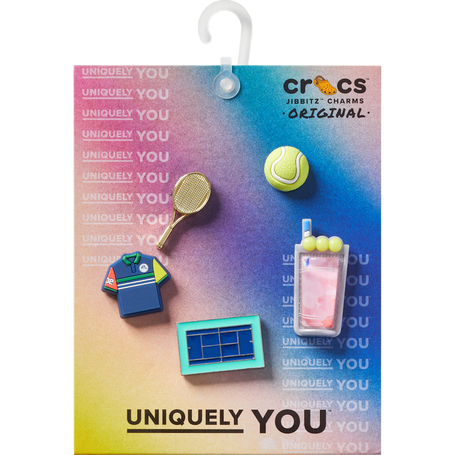 Day at The Tennis Court 5 Pack Jibbitz™ charms - Crocs