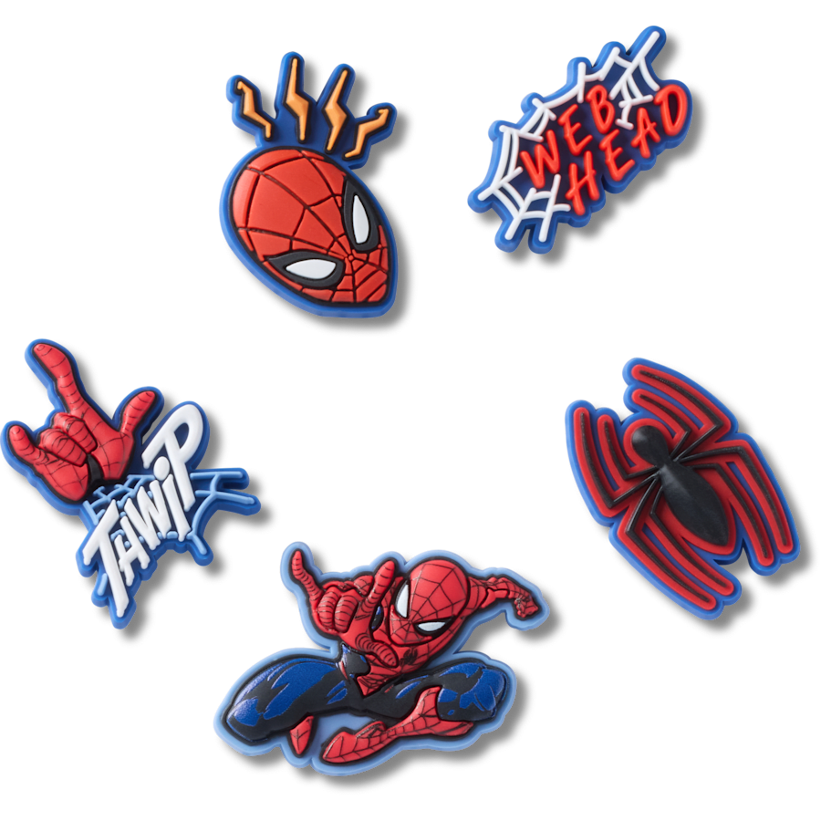 Spiderman 5 Pack Jibbitz™ charms - Crocs