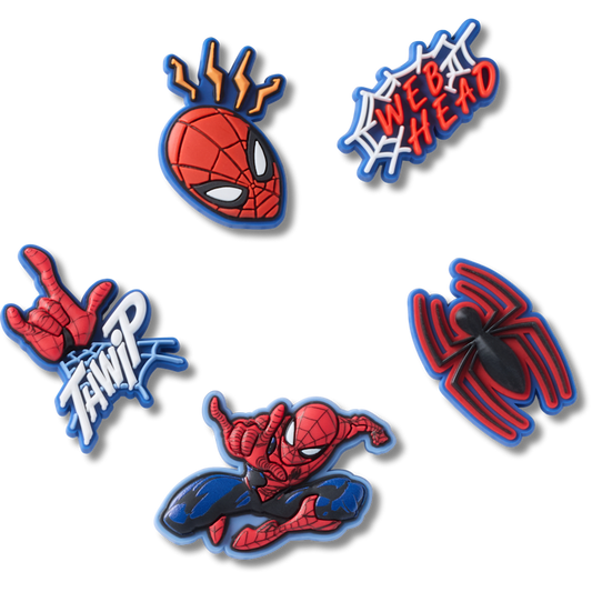 Spiderman 5 Pack Jibbitz™ charms - Crocs
