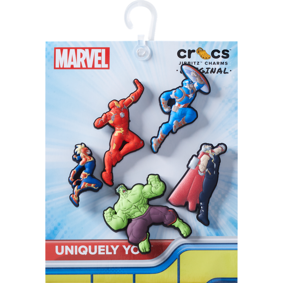 Avengers Heroes 5PCk Jibbitz™ charms - Crocs