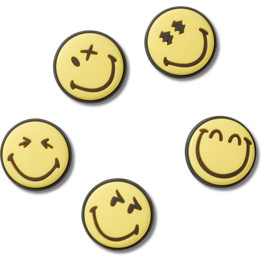 Smileyworld 5Pck Jibbitz™ charms - Crocs
