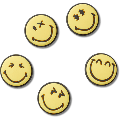 Smileyworld 5Pck Jibbitz™ charms - Crocs