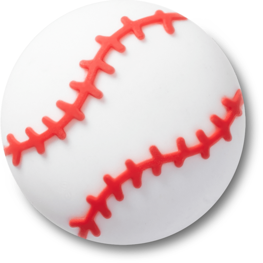 Textured Baseball Jibbitz™ charms - Crocs