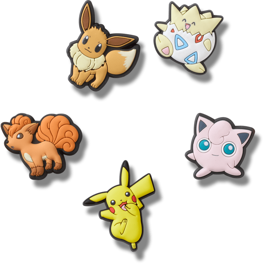 Pokemon Character 5 Pck Jibbitz™ charms - Crocs