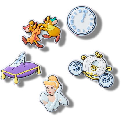 Cinderella 5 Pack Jibbitz™ charms - Crocs