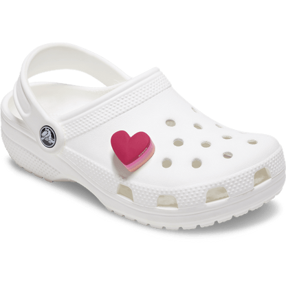 Stacked Pink Heart Jibbitz™ charms - Crocs