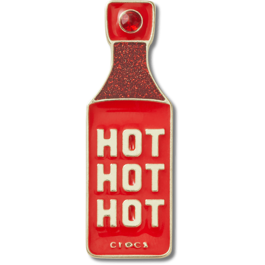 Gold Hot Hot Hot Sauce Jibbitz™ charms - Crocs