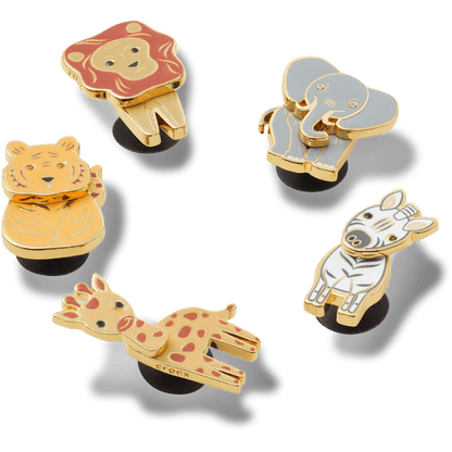 Enamel Safari 5 Pack Jibbitz™ charms - Crocs