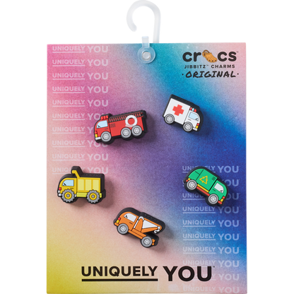 Tiny Work Trucks 5 Pack Jibbitz™ charms - Crocs