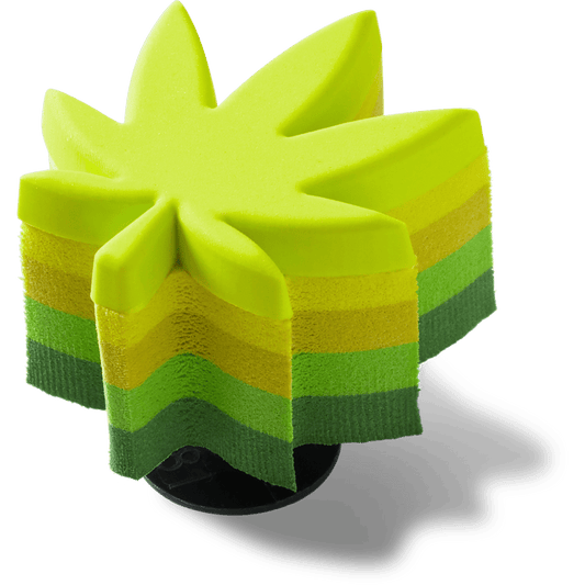 Stacked Hemp Leaf Jibbitz™ charms - Crocs