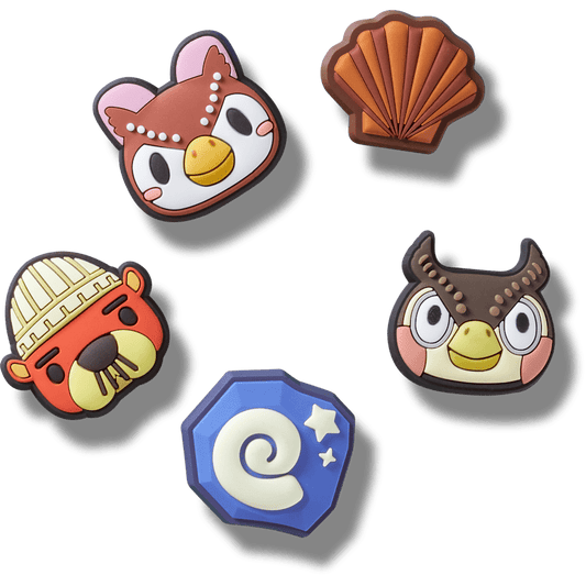 Animal Crossing Collector 5 Pack Jibbitz™ charms - Crocs
