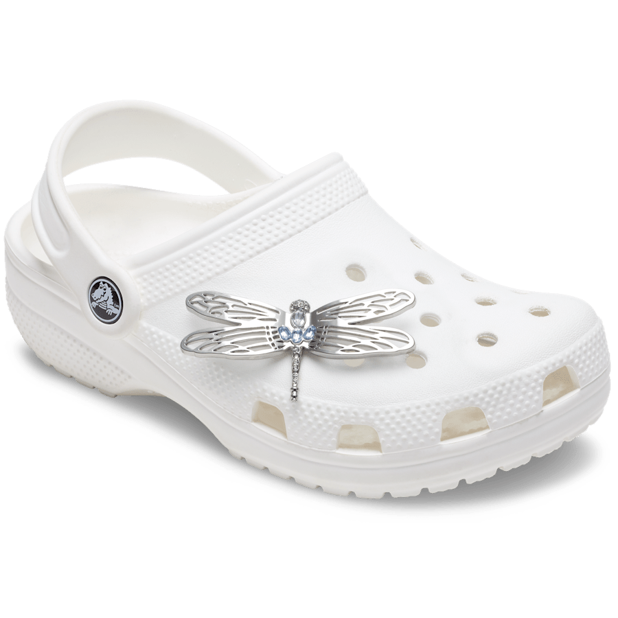 Silver Dragonfly Jibbitz™ charms - Crocs