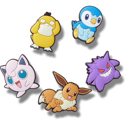 Pokemon Assrtd 5 Pck Jibbitz™ charms - Crocs