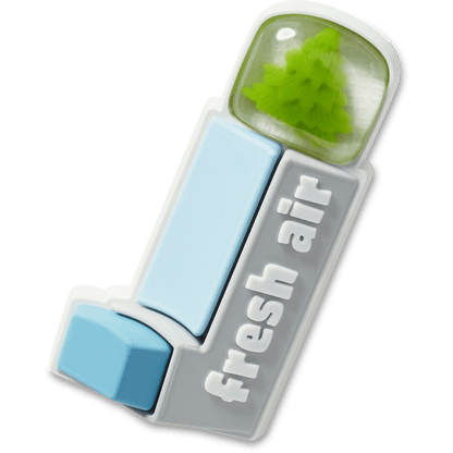 Dimensional Fresh Air Inhaler Jibbitz™ charms - Crocs